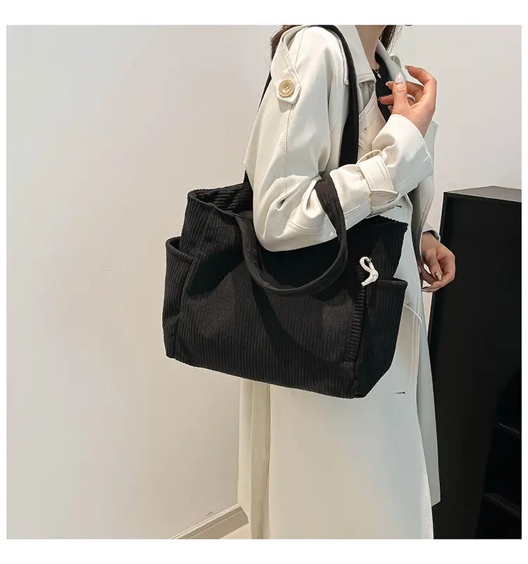 Green Large Capacity Women's Shoulder Bag — feature 19