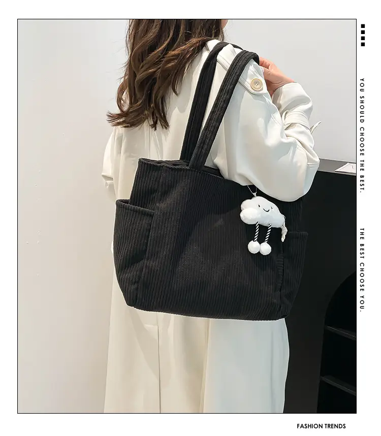 Green Large Capacity Women's Shoulder Bag — feature 2