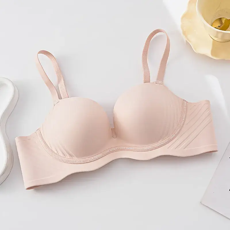 Traceless Push Up Bra Red Small Chest - Image 2