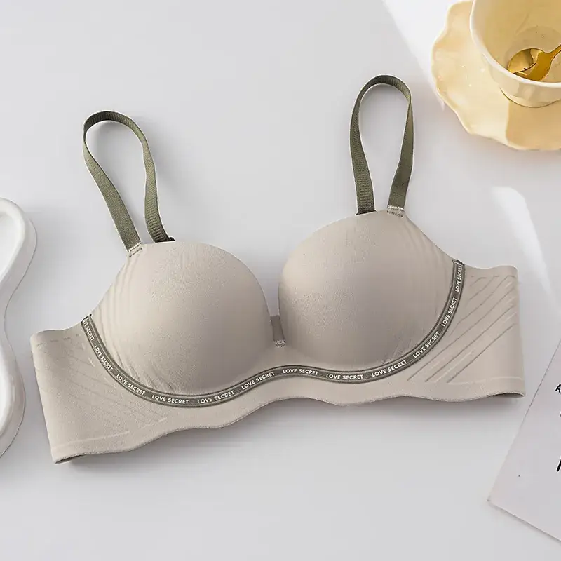 Traceless Push Up Bra Red Small Chest - Image 4