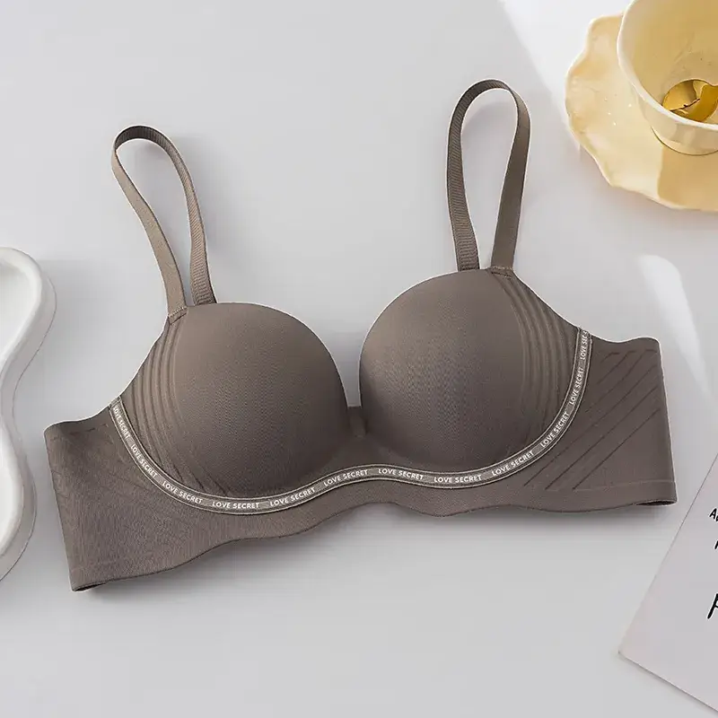 Traceless Push Up Bra Red Small Chest - Image 5