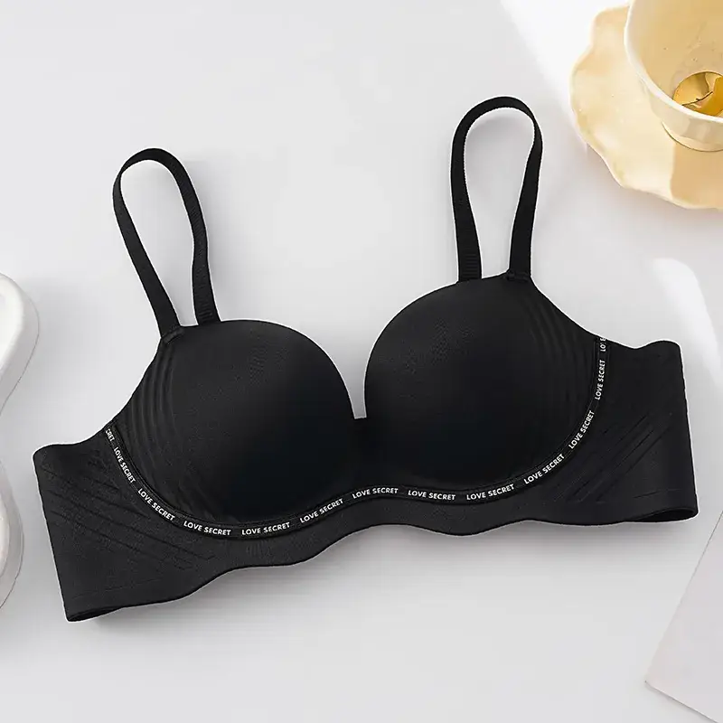 Traceless Push Up Bra Red Small Chest - Image 6