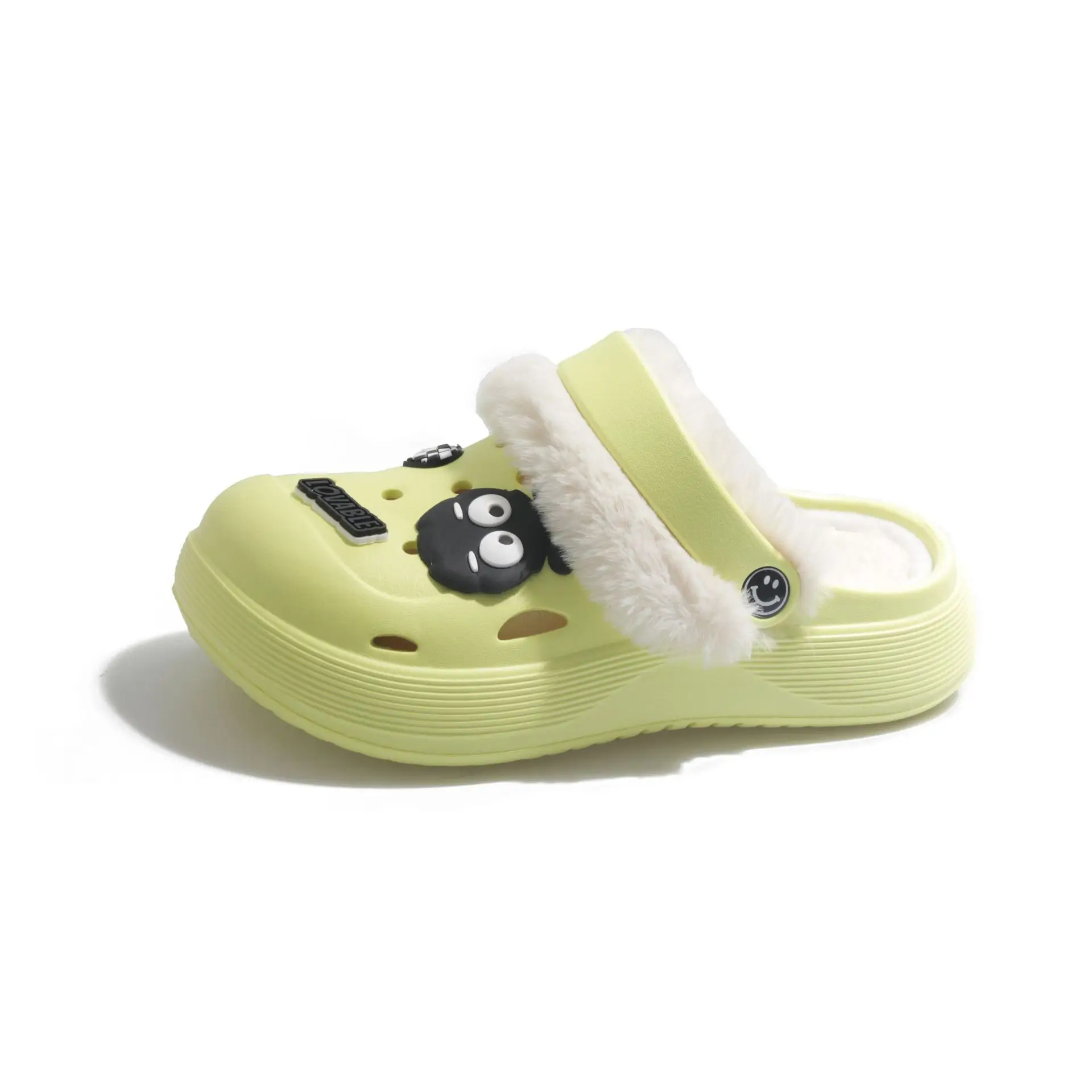 Cute Fleece Cave Shoes for Kids Winter Warm