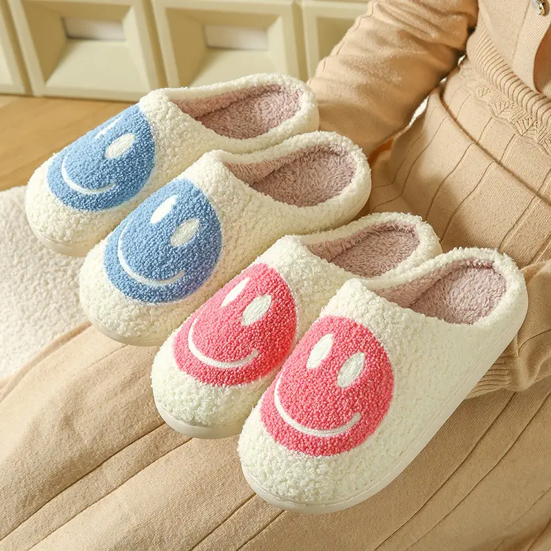 Halloween Pumpkin Slippers Cotton White Cross-Border - Image 14