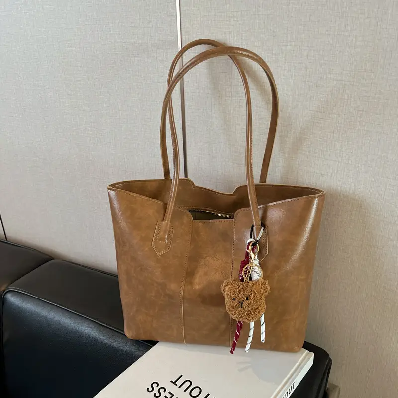 Women's Korean Fashion Tote Bag Large Capacity 2024 - Image 2