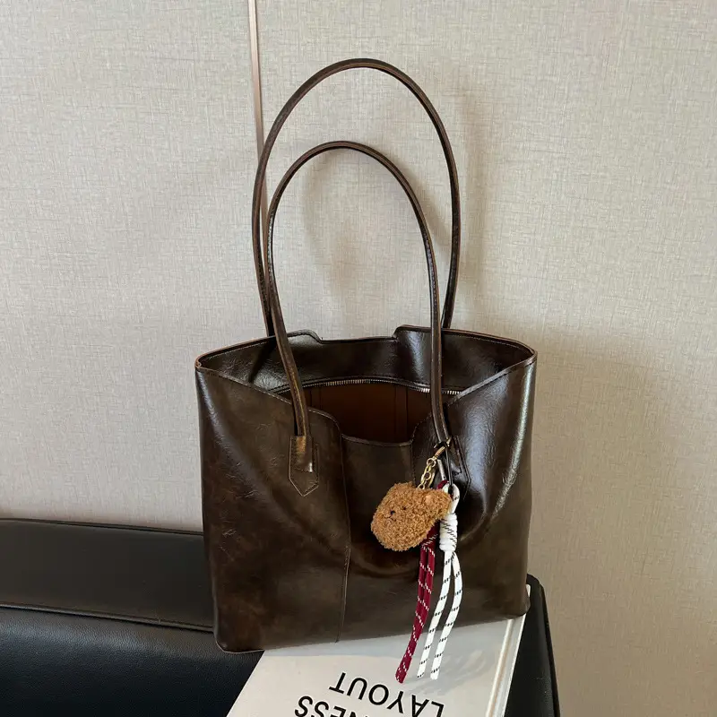 Women's Korean Fashion Tote Bag Large Capacity 2024 - Image 3