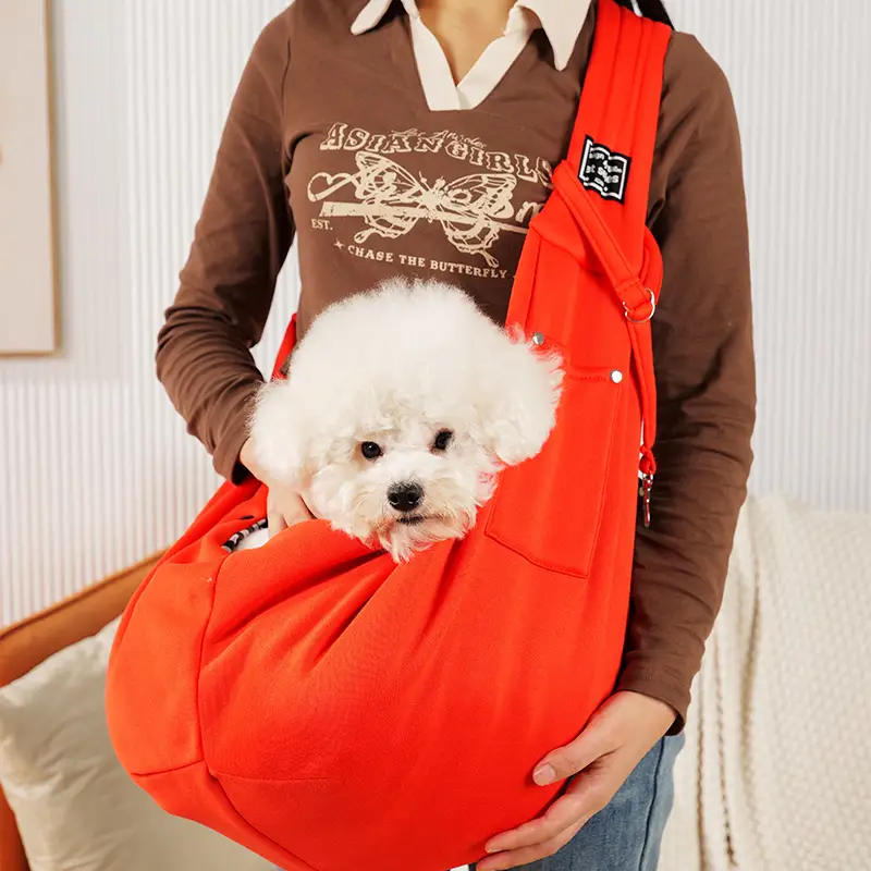 Orange-with cell phone pocket (polyester)