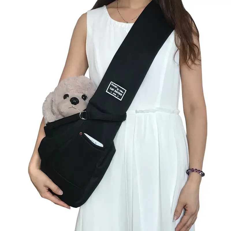 Black-with cell phone pocket (polyester)