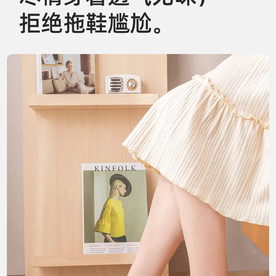 Quiet Floor Fabric Slippers Cotton Home Cotton Shoes Autumn and Winter Indoor Soft Sole Silent Couple Cotton Slippers Women's Moon Shoes — feature 12