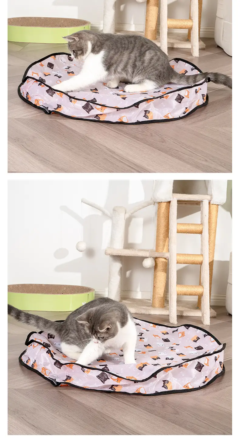 Cross-border Cat Toy Hunting Cover Electric Pet Toy Interactive Self-hi Boring Artifact Rolling Ball Funny Cat Toy — feature 10