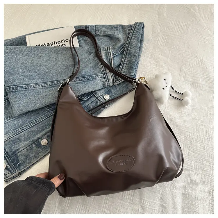 Korean Style Brown Tote Bag for Women 2026 — feature 17