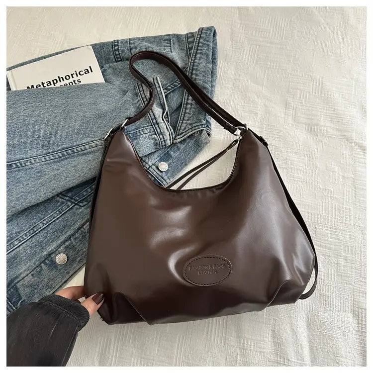 Korean Style Brown Tote Bag for Women 2026 — feature 18