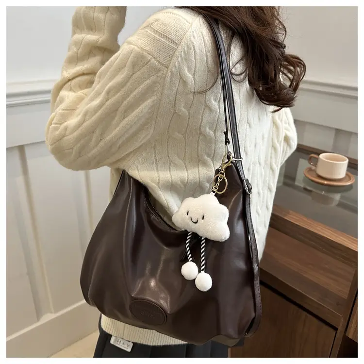 Korean Style Brown Tote Bag for Women 2026 — feature 25