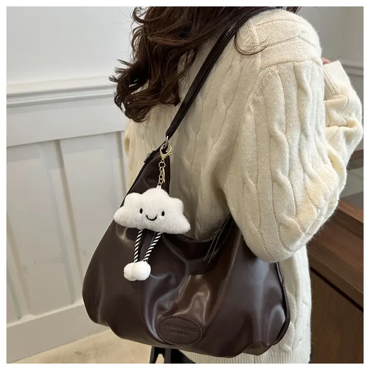 Korean Style Brown Tote Bag for Women 2026 — feature 30
