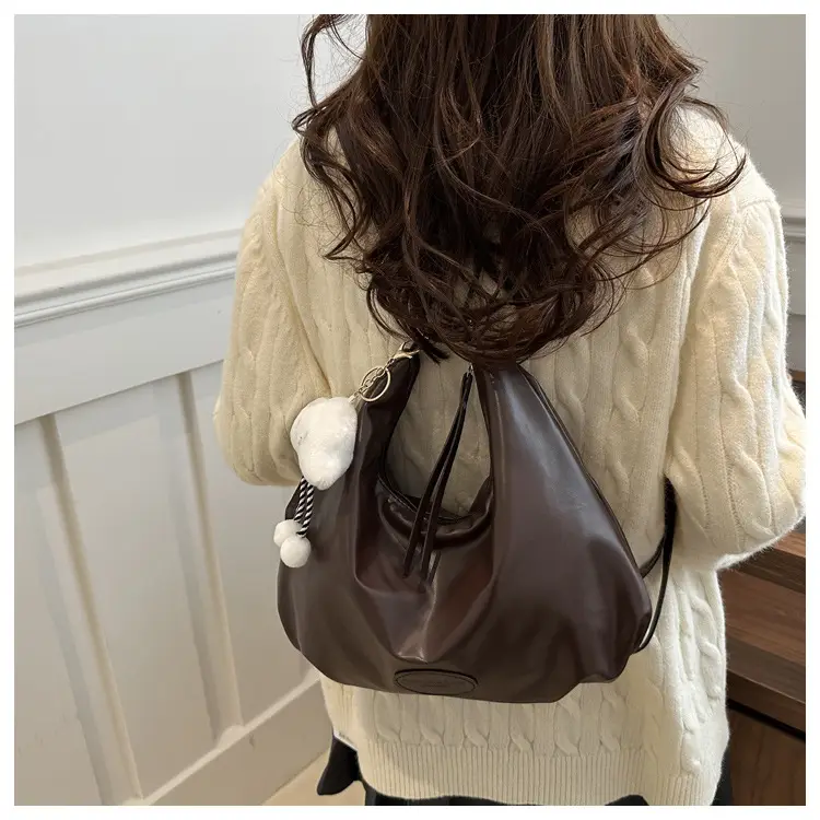 Korean Style Brown Tote Bag for Women 2026 — feature 33