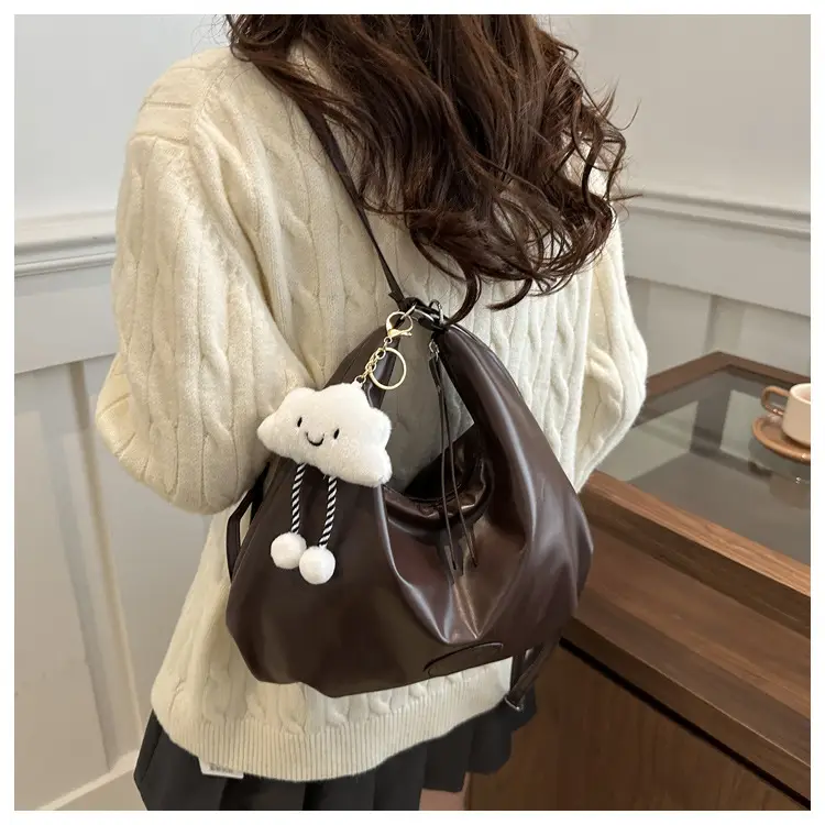Korean Style Brown Tote Bag for Women 2026 — feature 34