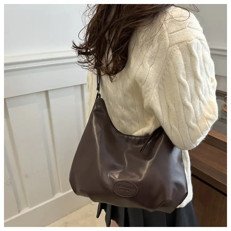 Korean Style Brown Tote Bag for Women 2026 — feature 37