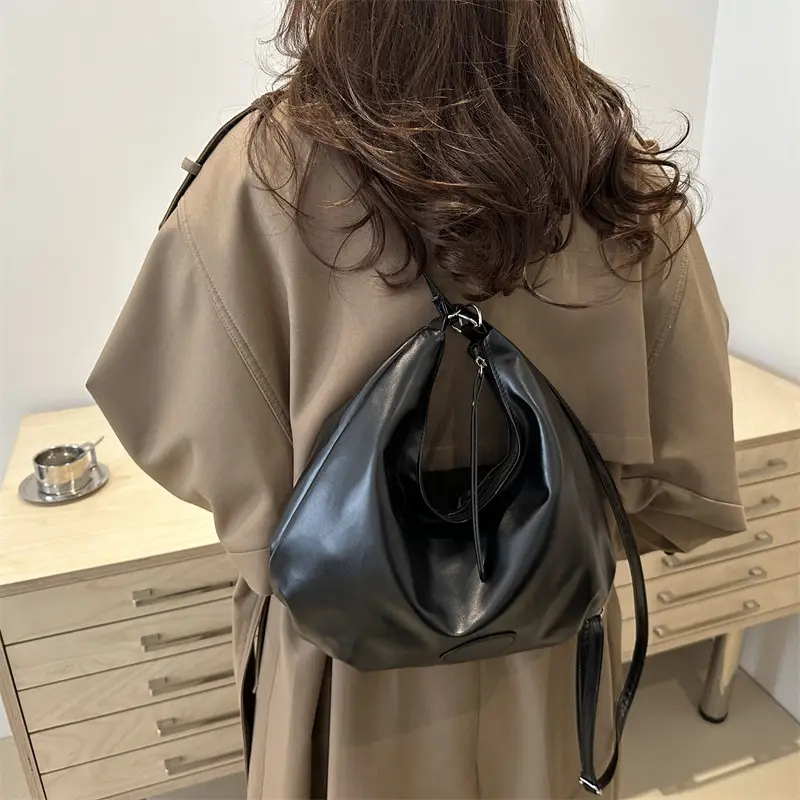 Korean Style Brown Tote Bag for Women 2026 - Image 2