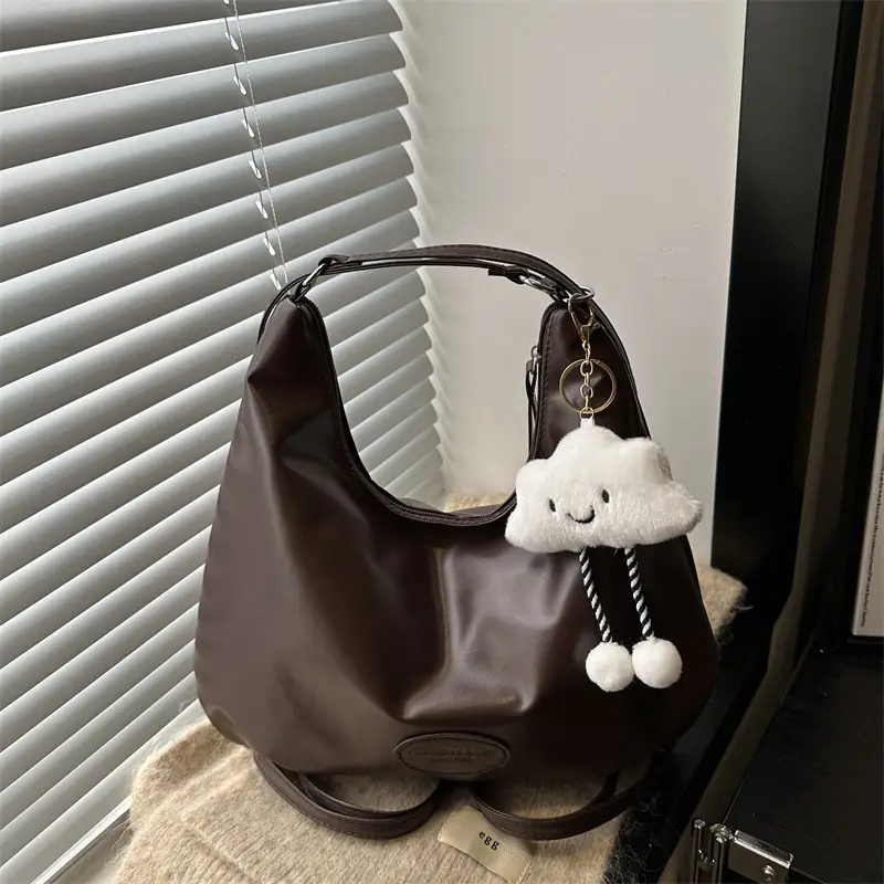 Korean Style Brown Tote Bag for Women 2026 - Image 7