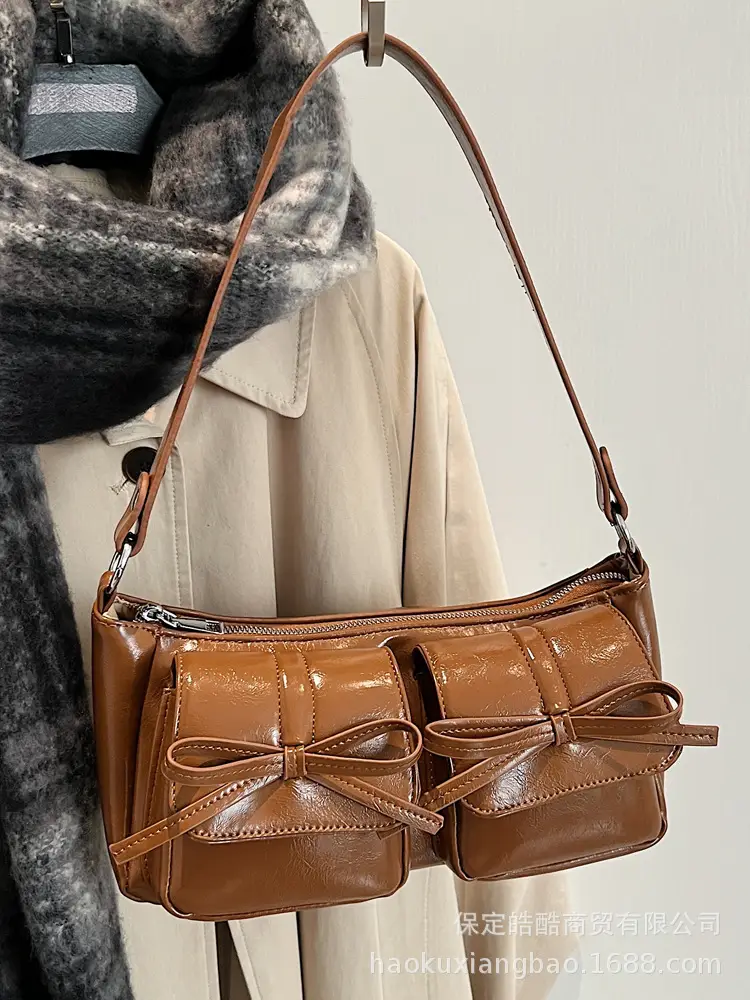 Brown Leather Crossbody Bag for Women 2024 - Image 9
