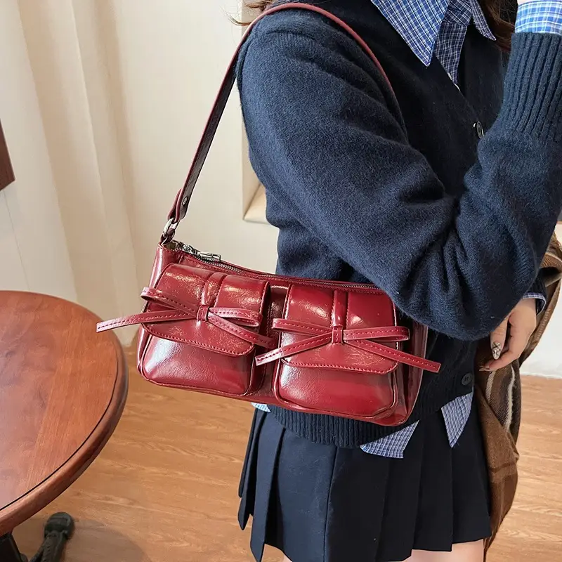 Brown Leather Crossbody Bag for Women 2024 - Image 3