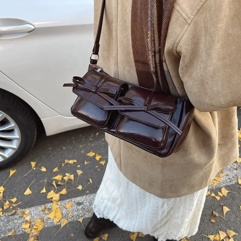 Brown Leather Crossbody Bag for Women 2024 - Image 5
