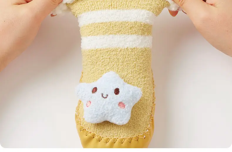 Baby Socks & Shoes Set for Baby Autumn Winter Non-Slip Thickened β feature 7