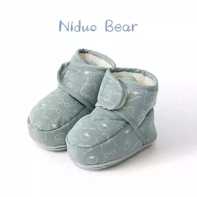 Baby Socks & Shoes Set for Baby Autumn Winter Non-Slip Thickened - Image 5