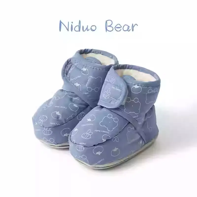 Baby Socks & Shoes Set for Baby Autumn Winter Non-Slip Thickened - Image 6