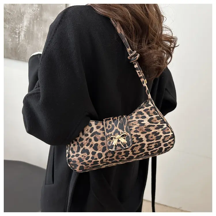 Leopard Print Shoulder Bag for Women Casual Fashion — feature 10