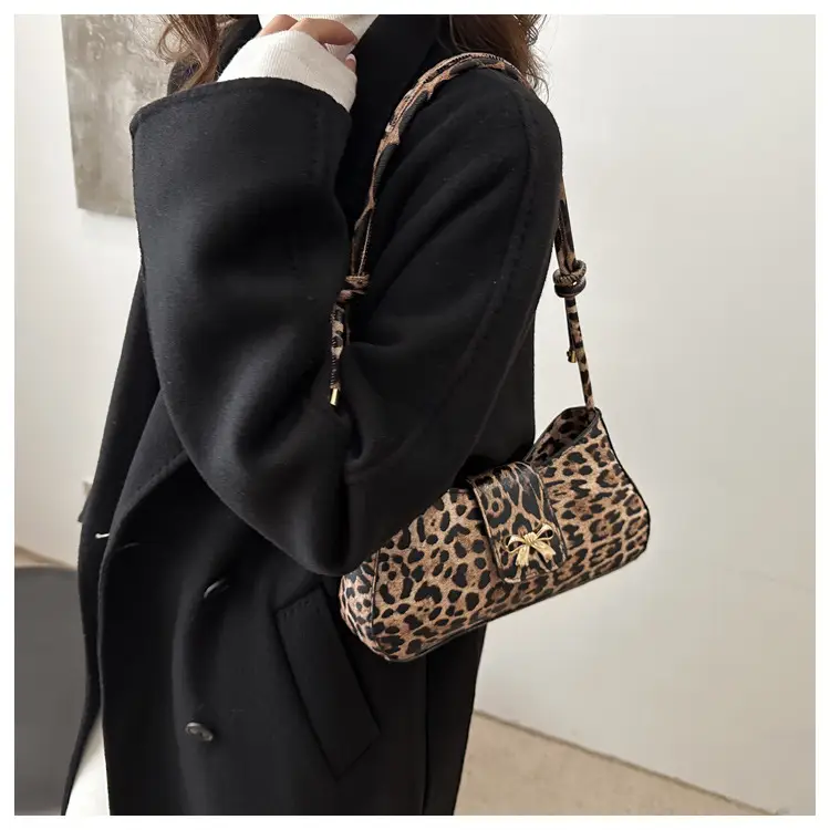Leopard Print Shoulder Bag for Women Casual Fashion — feature 11