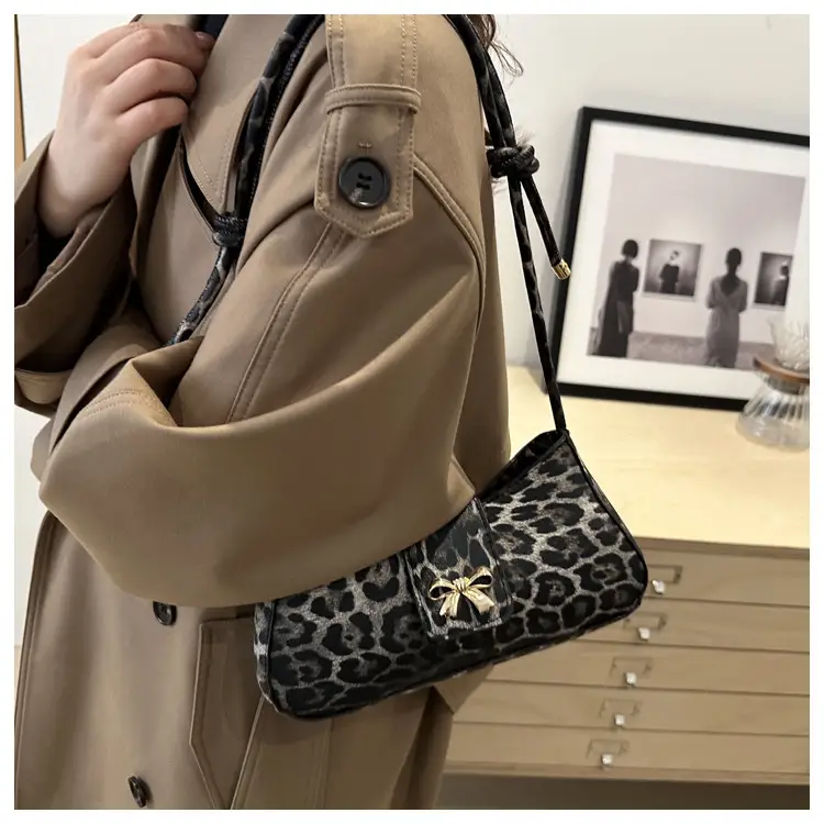 Leopard Print Shoulder Bag for Women Casual Fashion — feature 12