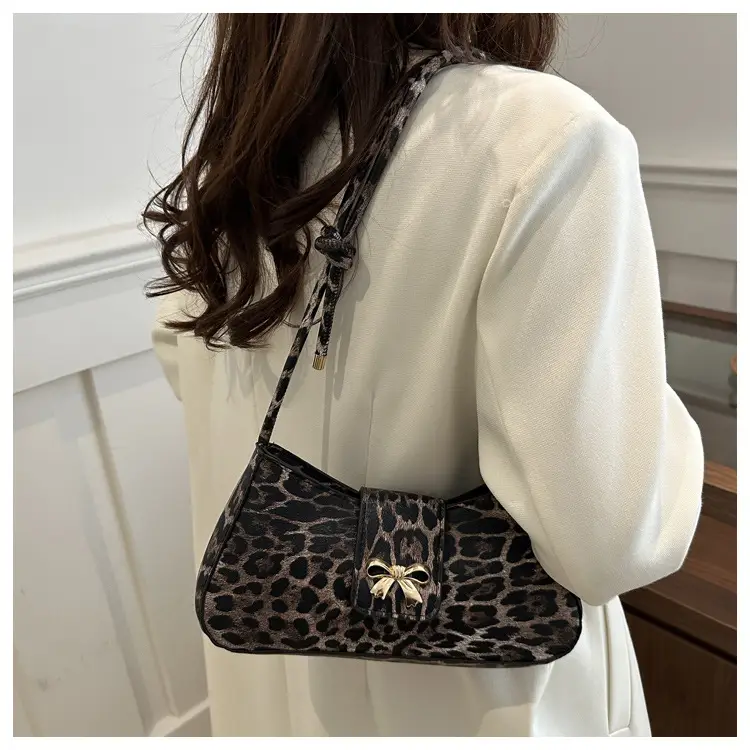 Leopard Print Shoulder Bag for Women Casual Fashion — feature 17