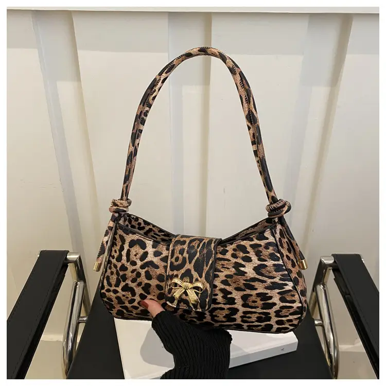 Leopard Print Shoulder Bag for Women Casual Fashion — feature 20
