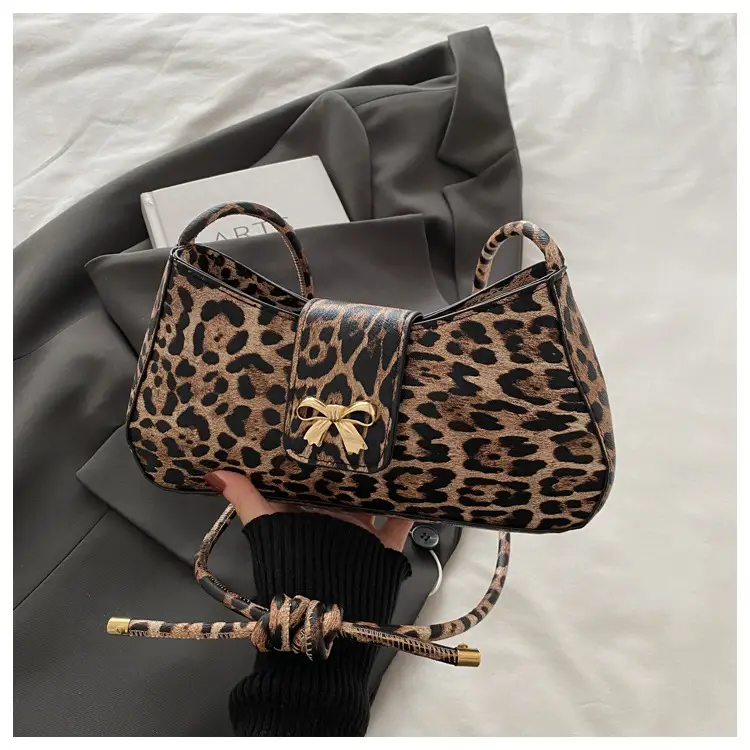 Leopard Print Shoulder Bag for Women Casual Fashion — feature 22