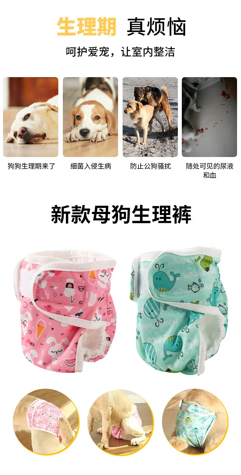 Male Dog Diaper Pants Leak-Proof Anti-Harassment Belt — feature 3