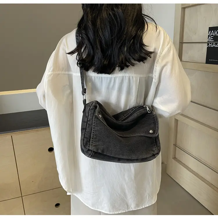 Vintage Denim Crossbody Bag Women 2024 New — feature 20