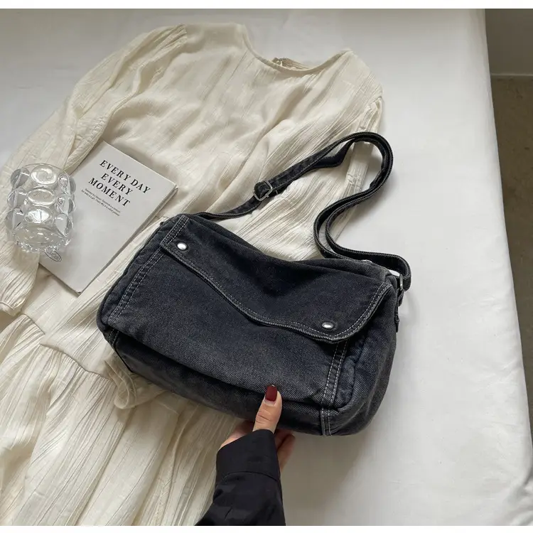 Vintage Denim Crossbody Bag Women 2024 New — feature 33
