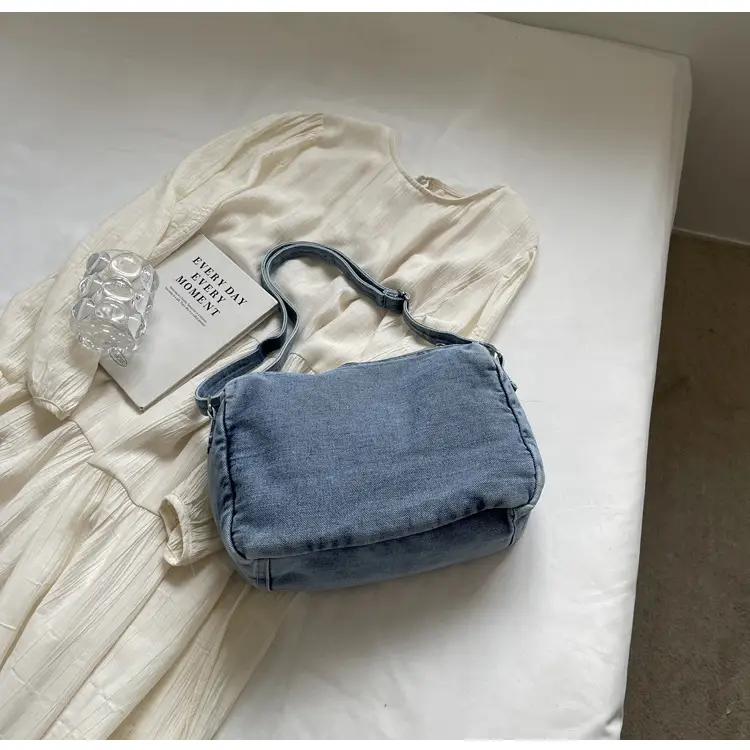 Vintage Denim Crossbody Bag Women 2024 New — feature 34
