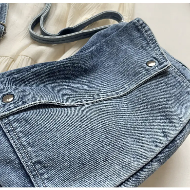 Vintage Denim Crossbody Bag Women 2024 New — feature 37