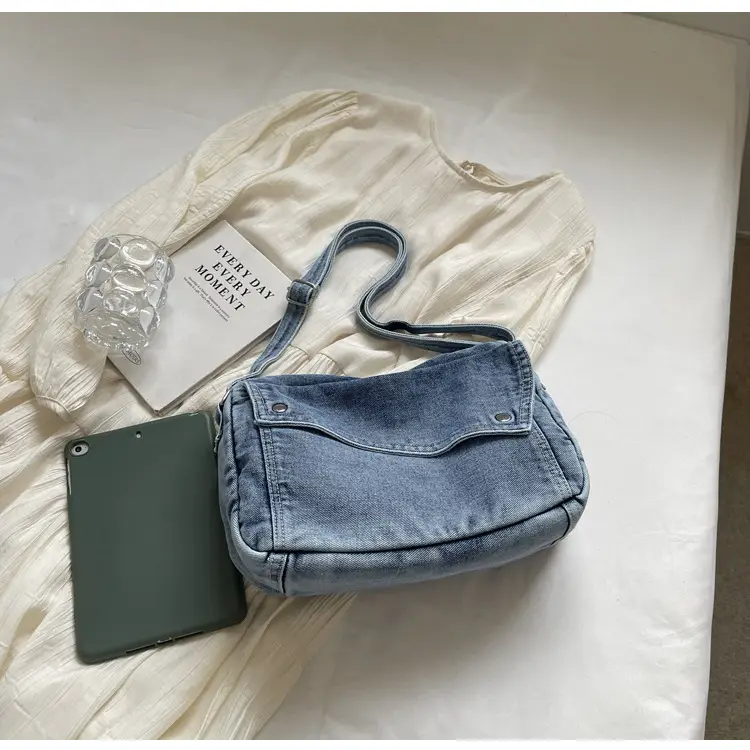 Vintage Denim Crossbody Bag Women 2024 New — feature 39