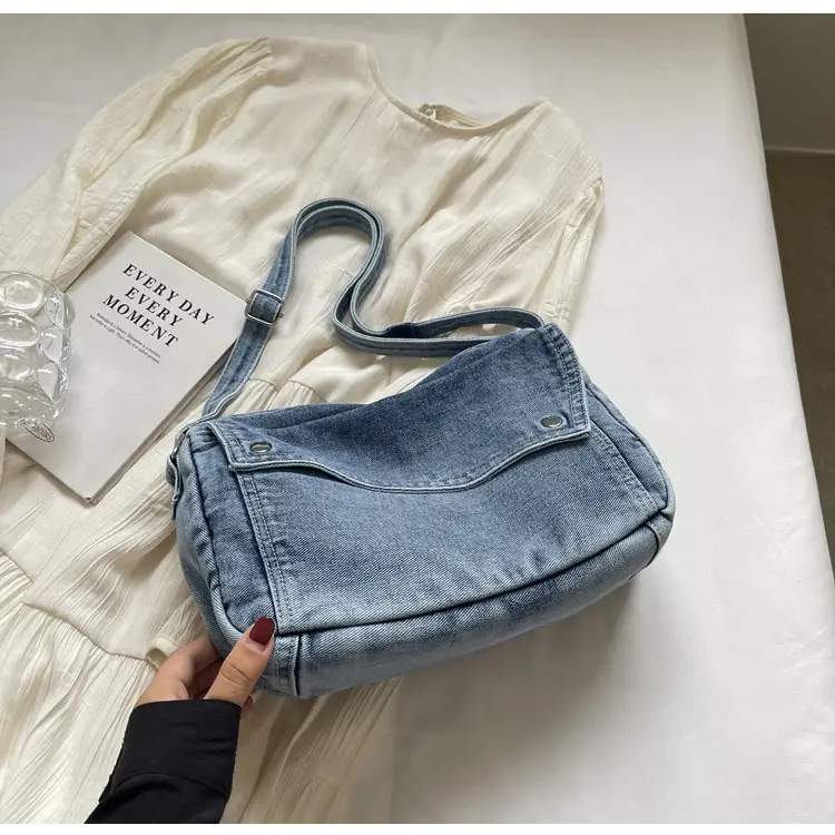 Vintage Denim Crossbody Bag Women 2024 New — feature 40