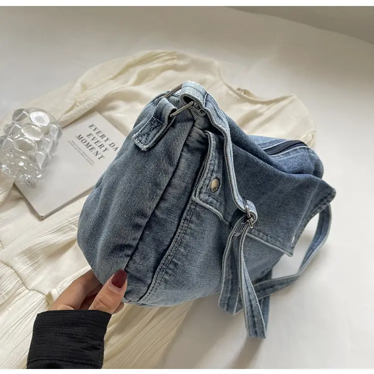 Vintage Denim Crossbody Bag Women 2024 New — feature 43