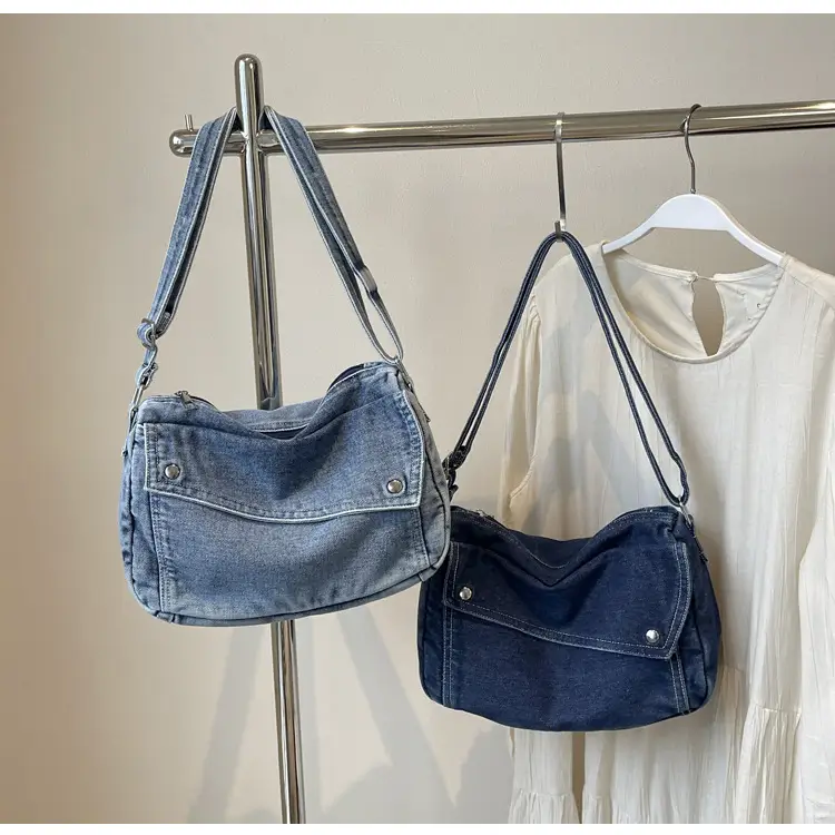 Vintage Denim Crossbody Bag Women 2024 New — feature 47