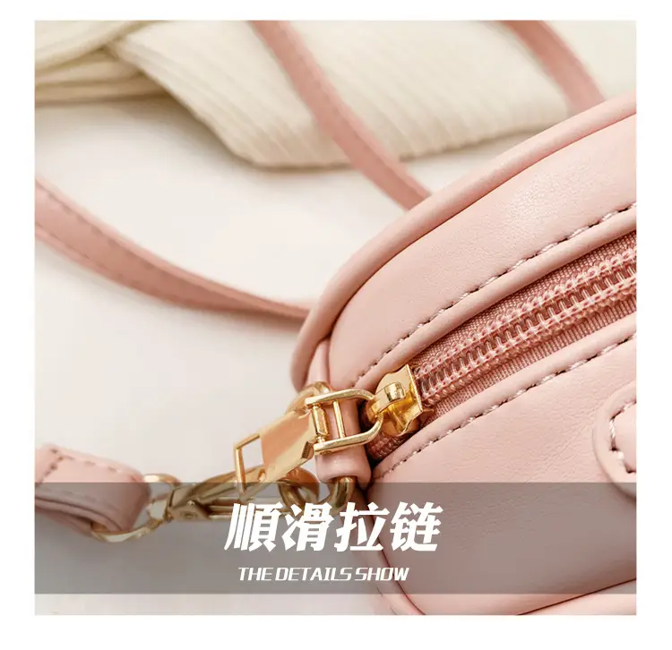 2024 Women's Cute Bow Shoulder Bags Black White Pink — feature 9
