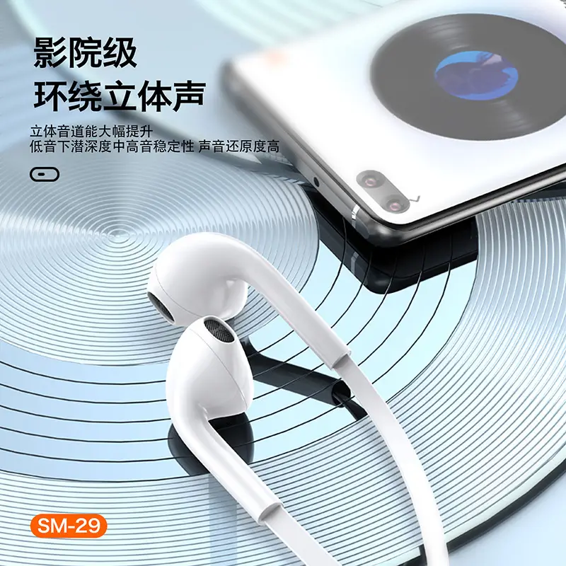HIFI Headphones for Android Apple Huawei Honor 3.5m Sound