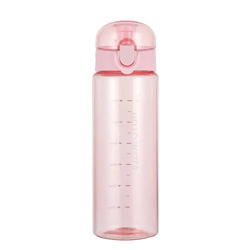 Summer Sports Student Water Bottle, High Aesthetic Value, Popular on Instagram, Large Capacity, Trendy Outdoor Portable High-Temperature Resistant Plastic Cup - Image 14