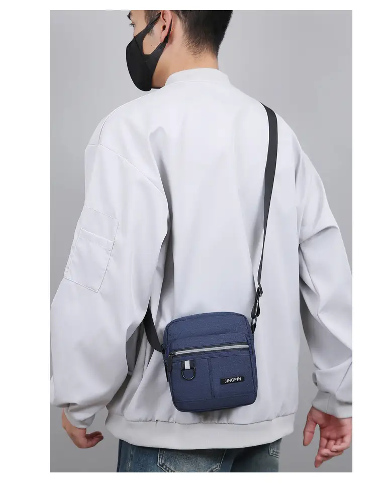 Waterproof Multi-Pocket Shoulder Bag for Men Women — feature 19