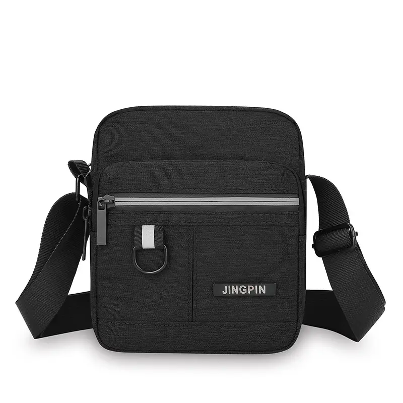 Waterproof Multi-Pocket Shoulder Bag for Men Women - Image 2