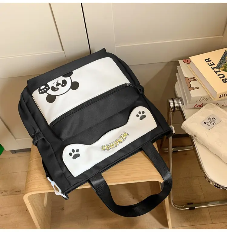 Red Panda Print Shoulder Bag for Women — feature 37